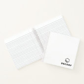 8,5-inch x 8,5-inch spiral notebook notitieboek (Binnen)