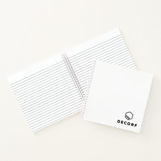 8,5-inch x 8,5-inch spiral notebook notitieboek (Binnen)