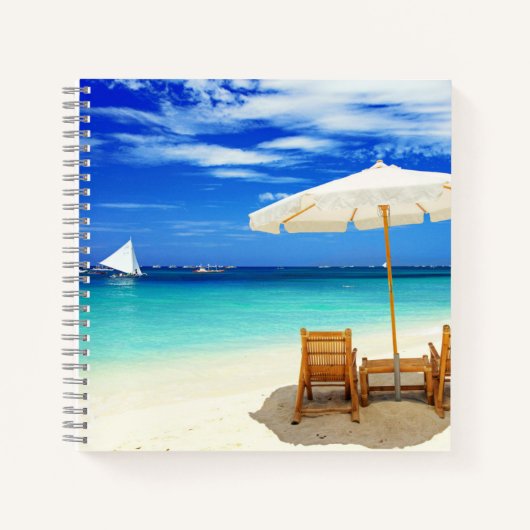 8,5-inch x 8,5-inch spiral Notitieboek (Voorkant)