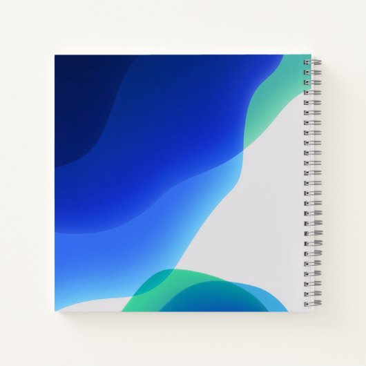 8,5-inch x 8,5-inch spiral Notitieboek (Achterkant)