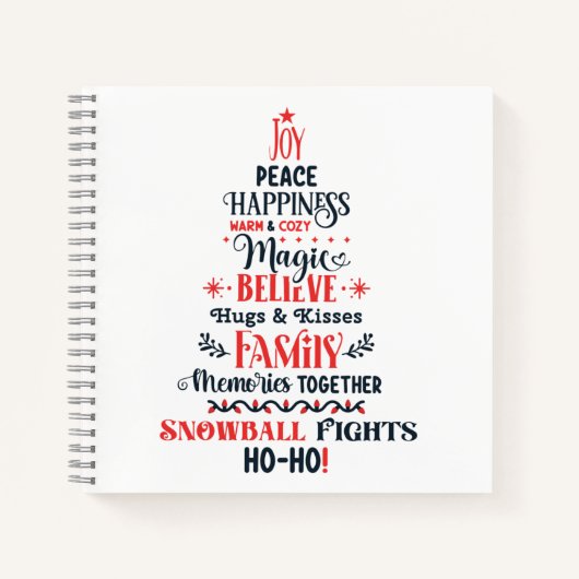 8,5-inch x 8,5-inch spiral Notitieboek (Voorkant)