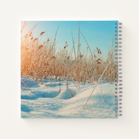8,5-inch x 8,5-inch spiral Notitieboek (Achterkant)