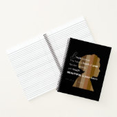 8,5" x 11" Deluxe Spiraal Notebook Notitieboek (Binnen)