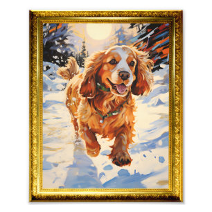 8.5 x 11 foto Wall Art Cocker Spaniel Hond Foto Afdruk