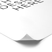 8,5 x 11-inch afdrukken van gebaren/Posters (verti Poster (Hoek)