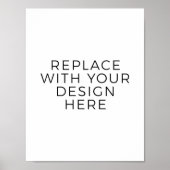 8,5 x 11-inch afdrukken van gebaren/Posters (verti Poster (Voorkant)