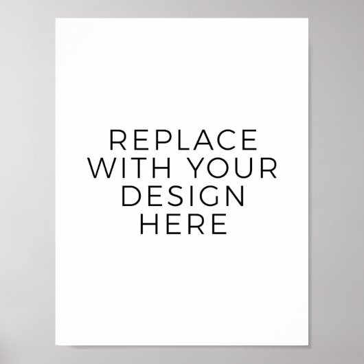 8,5 x 11-inch afdrukken van gebaren/Posters (verti Poster (Voorkant)