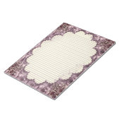 8,5 x 11 inch , Floral led papier, Letter-formaat Notitieblok (Schuin)