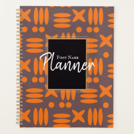 (8,5 x 11 inch), hard Hoesje, zwarte spiraalplaat Planner