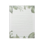 8,5 x 11-inch laptop voor Letter-schrijven Notitieblok (Linkerzijde)