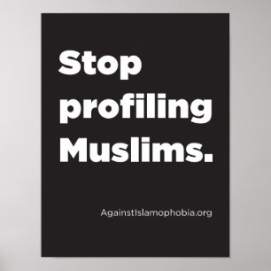 8,5 x 11 inch, Stop met het profileren van het Pos Poster