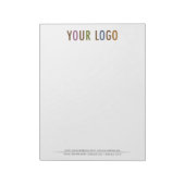 8.5 x 11 Notitieblok voor aangepaste lettergrootte (Linkerzijde)