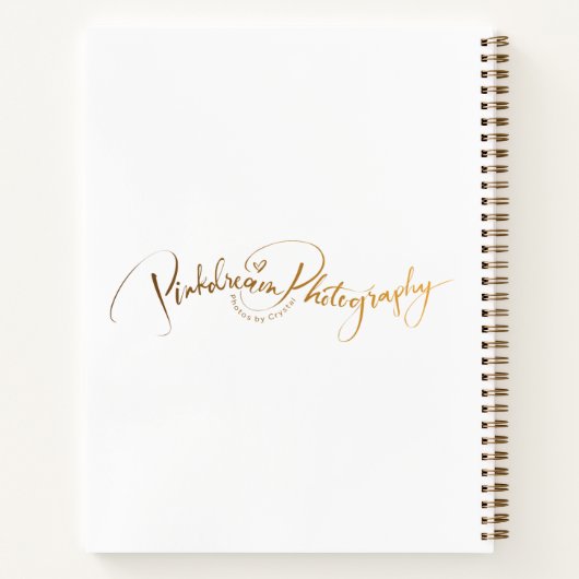 8,5 x 11 Notitieboek (Achterkant)