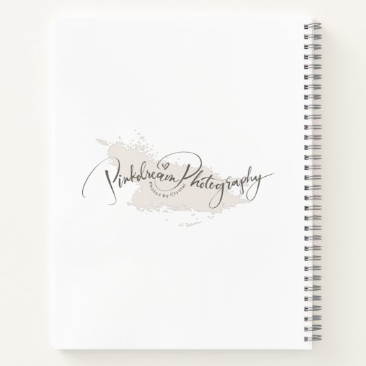 8,5 x 11 Notitieboek (Achterkant)