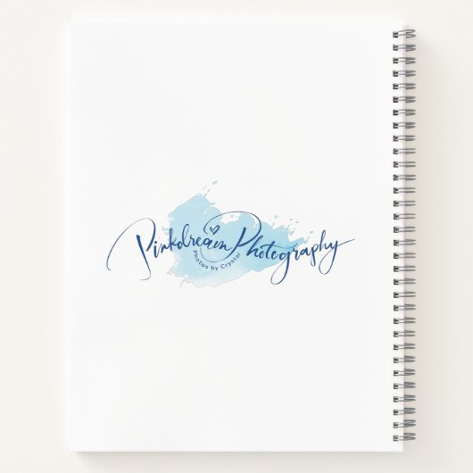 8,5 x 11 Notitieboek (Achterkant)