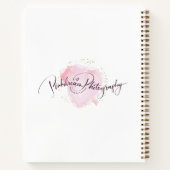 8,5 x 11 Notitieboek (Achterkant)