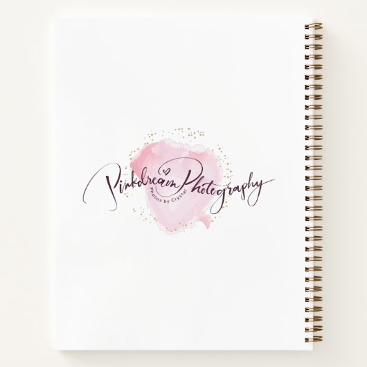 8,5 x 11 Notitieboek (Achterkant)