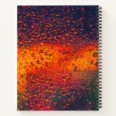 8,5" x 11" spiraal notebook notitieboek (Achterkant)