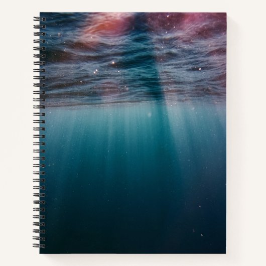8,5" x 11" Spiraal Notebook Notitieboek (Voorkant)
