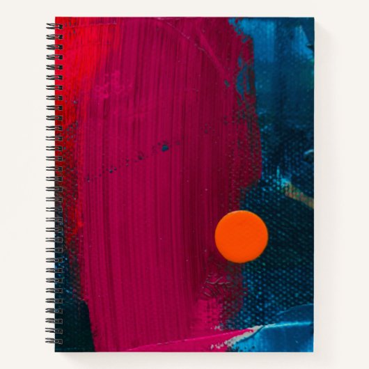 8,5" x 11" Spiraal Notebook Notitieboek (Voorkant)