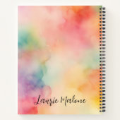 8.5 x 11 spiraal Notitieboek - Hij herstelt mijn z (Achterkant)