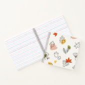 8,5" x 8,5" spiraal notebook notitieboek (Binnen)