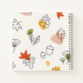 8,5" x 8,5" spiraal notebook notitieboek (Achterkant)