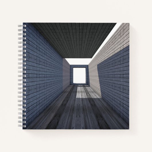 8,5" x 8,5" spiraal notebook notitieboek (Voorkant)
