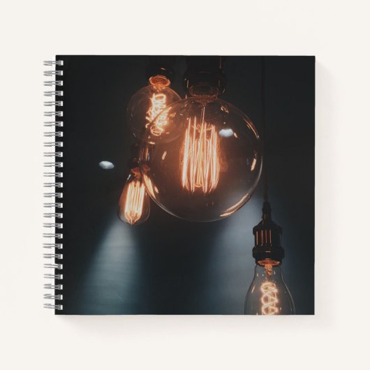 8,5" x 8,5" spiraal notebook notitieboek (Voorkant)