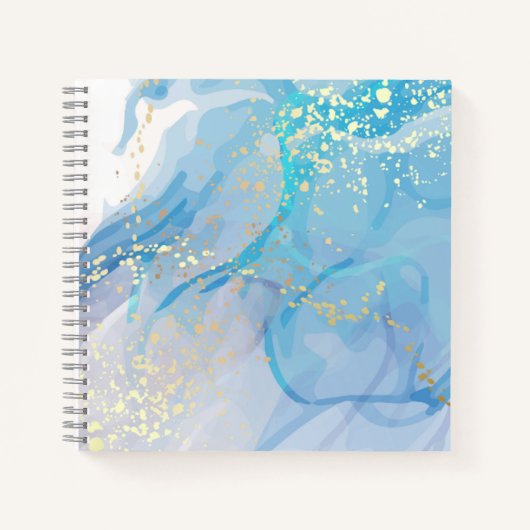 8,5" x 8,5" spiraal notebook notitieboek (Voorkant)
