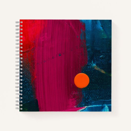 8,5" x 8,5" spiraal notebook notitieboek (Voorkant)