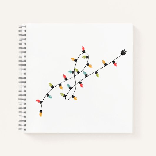 8,5" x 8,5" spiraal notebook notitieboek (Voorkant)