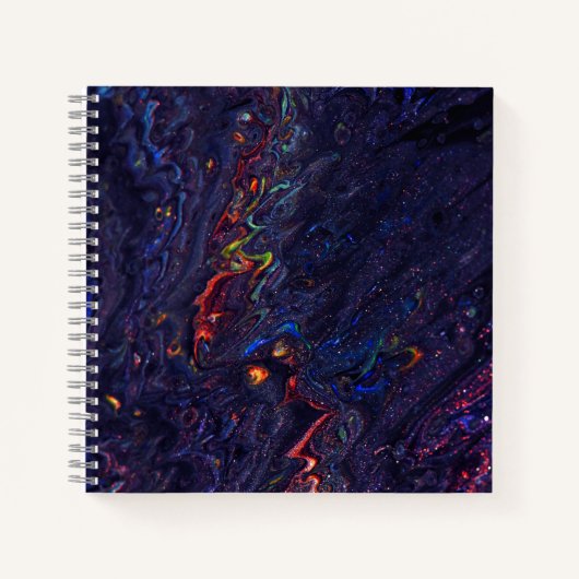 8,5" x 8,5" spiraal notebook notitieboek (Voorkant)