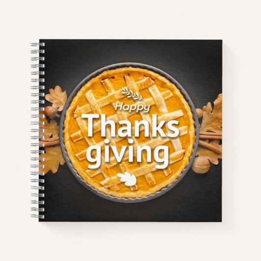 8,5" x 8,5" spiraal notebook notitieboek (Voorkant)
