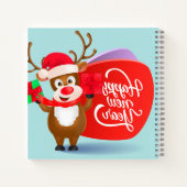 8,5" x 8,5" spiraal notebook notitieboek (Achterkant)