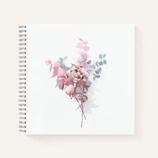 8,5" x 8,5" spiraal notebook notitieboek (Voorkant)