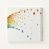 8,5" x 8,5" spiraal notebook notitieboek (Achterkant)