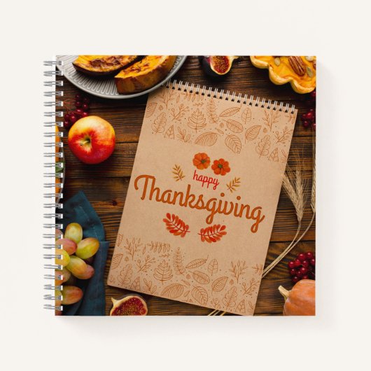 8,5" x 8,5" spiraal notebook notitieboek (Voorkant)