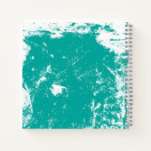 8,5" x 8,5" spiraal notebook notitieboek (Achterkant)