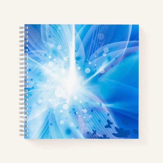 8,5" x 8,5" spiraal notebook notitieboek (Voorkant)