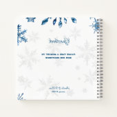8,5" x 8,5" spiraal notebook notitieboek (Achterkant)