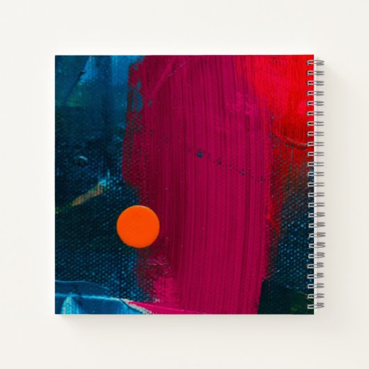 8,5" x 8,5" spiraalnotitieboek notitieboek (Achterkant)