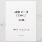 8.5x11" Portrait Sheet Printing (Voorkant)