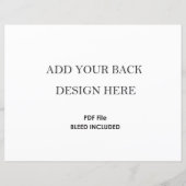 8.5x11" Print _Horizontal Double sided  (Achterkant)