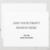 8.5x11" Print _Horizontal Double sided  (Voorkant / Achterkant)