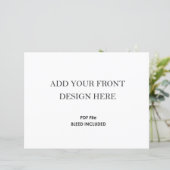 8.5x11" Print _Horizontal Double sided  (Staand voorkant)