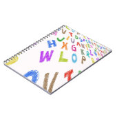 8.5x11 Spiraalvormig Notitieboek - Opleidingsalfab (Linkerzijde)