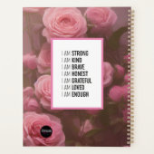 8.5x11 Weekse en Maandelijkse Planner - Niet-gedat (Achterkant)