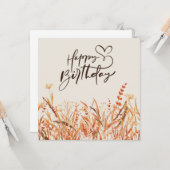 8,9 cm x 12,7 cm Platte Wenskaart Kaart (Voorkant / Achterkant in situ)