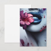 8,9 cm x 12,7 cm Tarjeta de agradecimiento plana Bedankkaart (Voorkant / Achterkant)